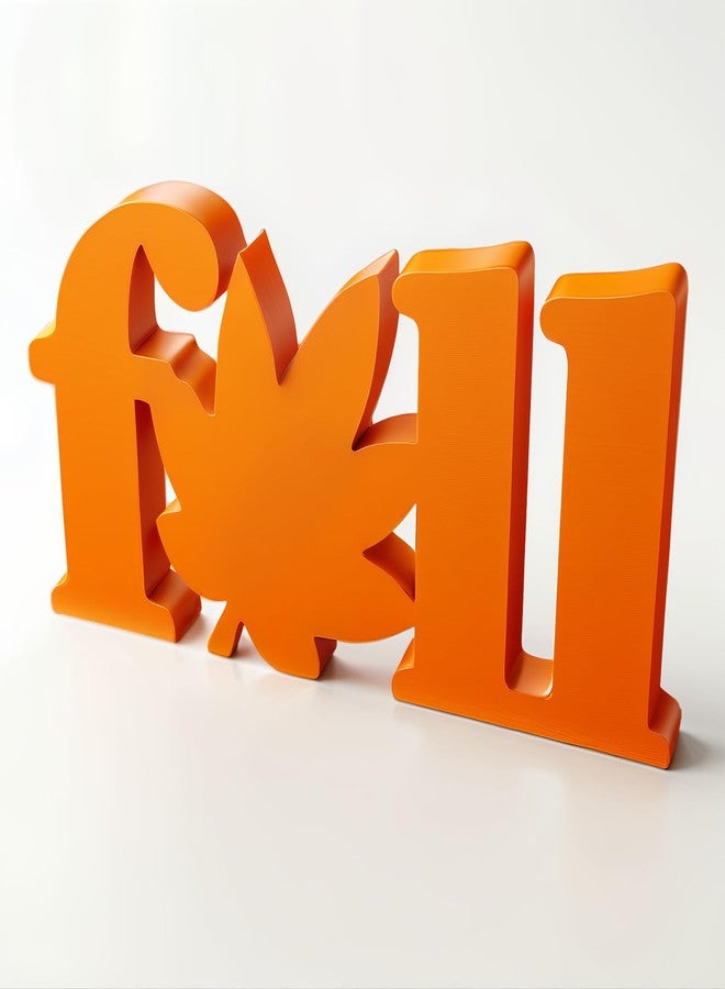 LLPMutu Fall Decorations Fall Signs Table Top Decor Wooden Blocks Autumn Table Decoration Falls Block Sign Falls Letter Block Tabletop Decoration for Thanksgiving Harvest Autumn Home Office Indoor Party Decor - Image 1
